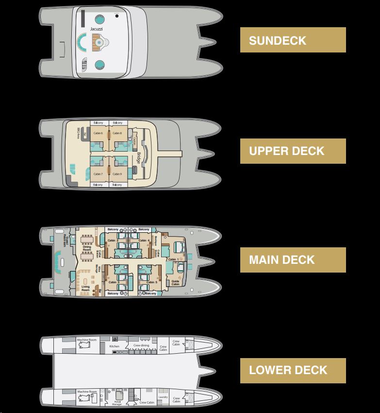 Alya Deck plan