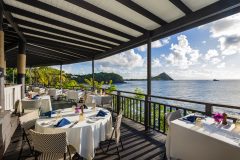 St Lucia – Cap Maison – Cliff restaurant