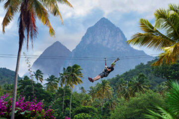 St Lucia – Zip lining 2