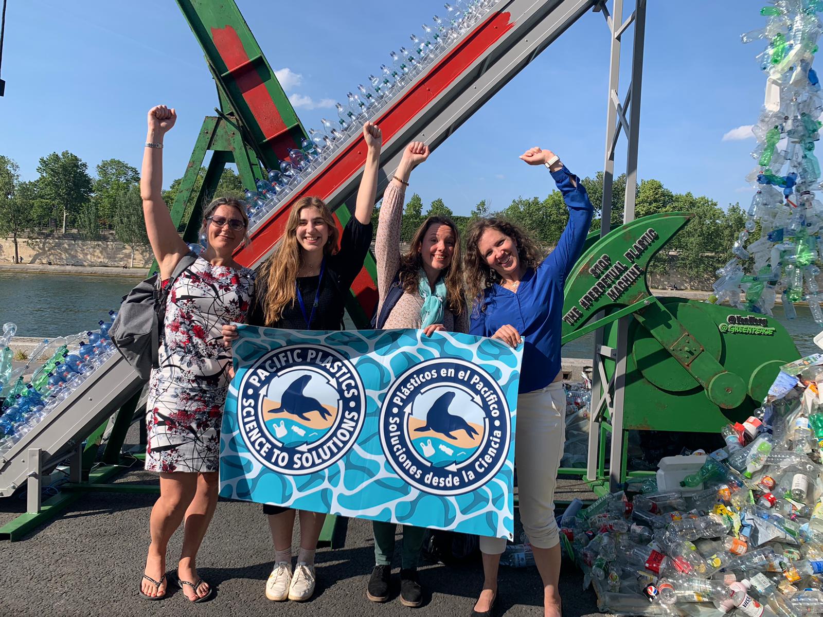 Galapagos Conservation Trust at the Paris Plastics Treaty.