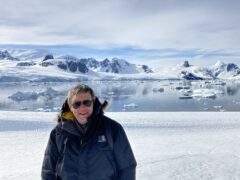 Journey Latin America travel expert Chris Rendell-Dunn in Antarctica