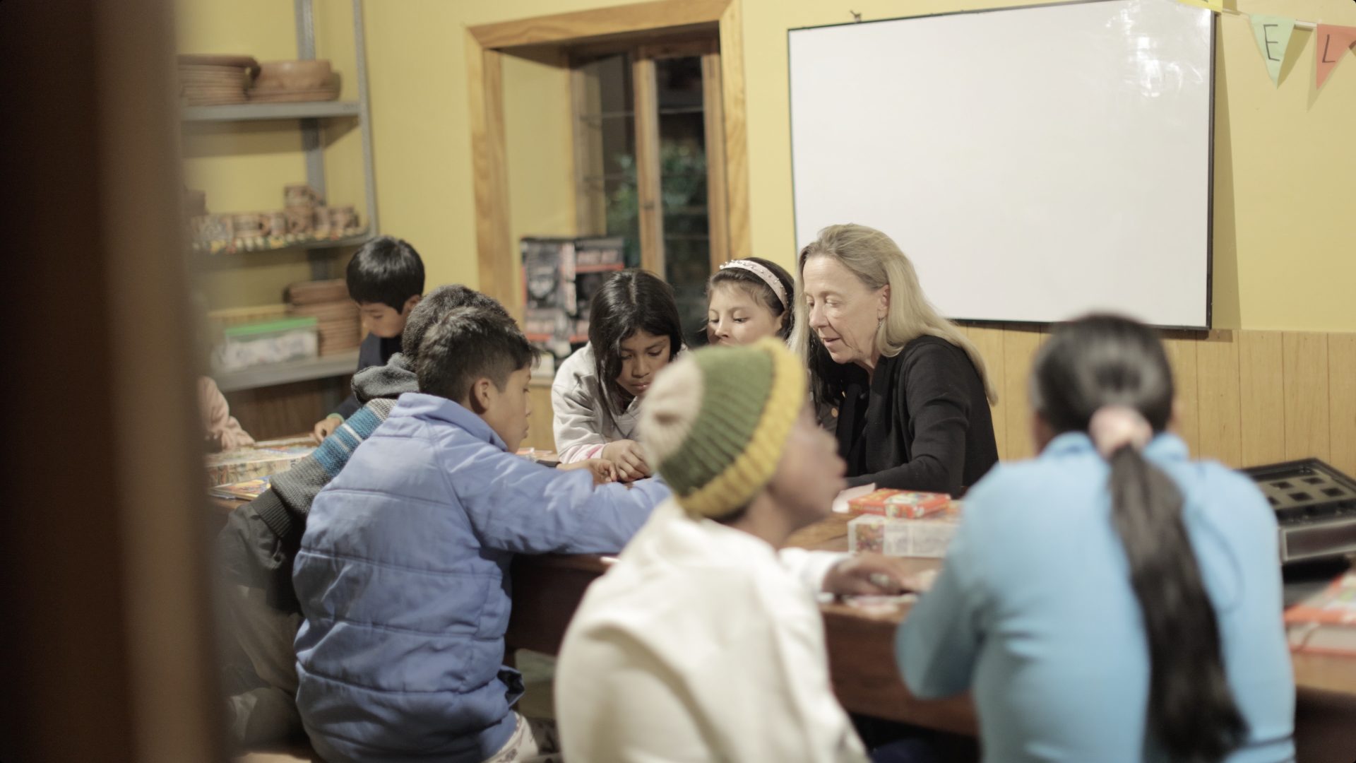 The Sol y Luna School in Peru's Sacred Valley provides education for disadvantaged children.