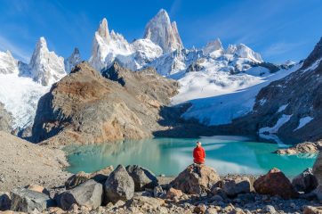 Mount Fitz Roy in Los Glaciares National Park, Patagonia