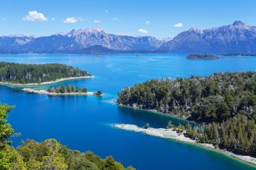 Islands and mountains in the sea, Argentina