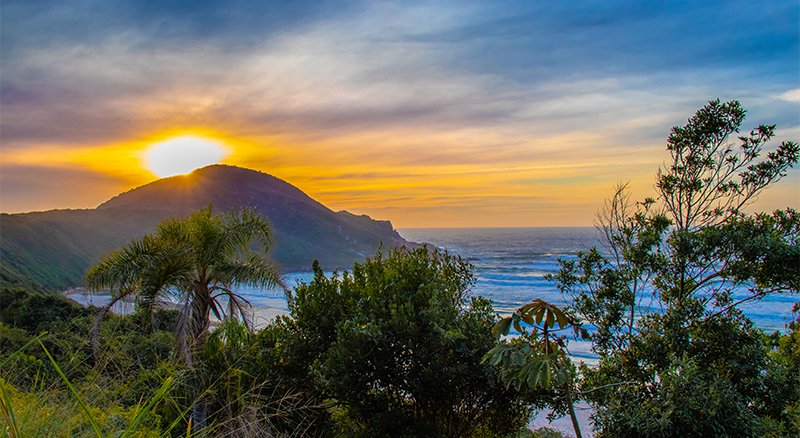 SUNSET AT PRAIDAO ROSA