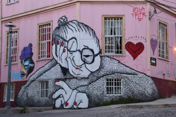 Street art Valparaiso