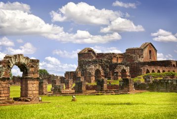 Ruins of Jesuit mission Paraguay