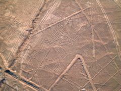 Nasca lines in Peru