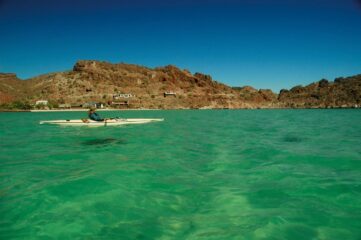 Person on Kayak in Baja California