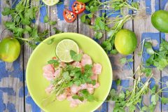 Ceviche dish from Peru