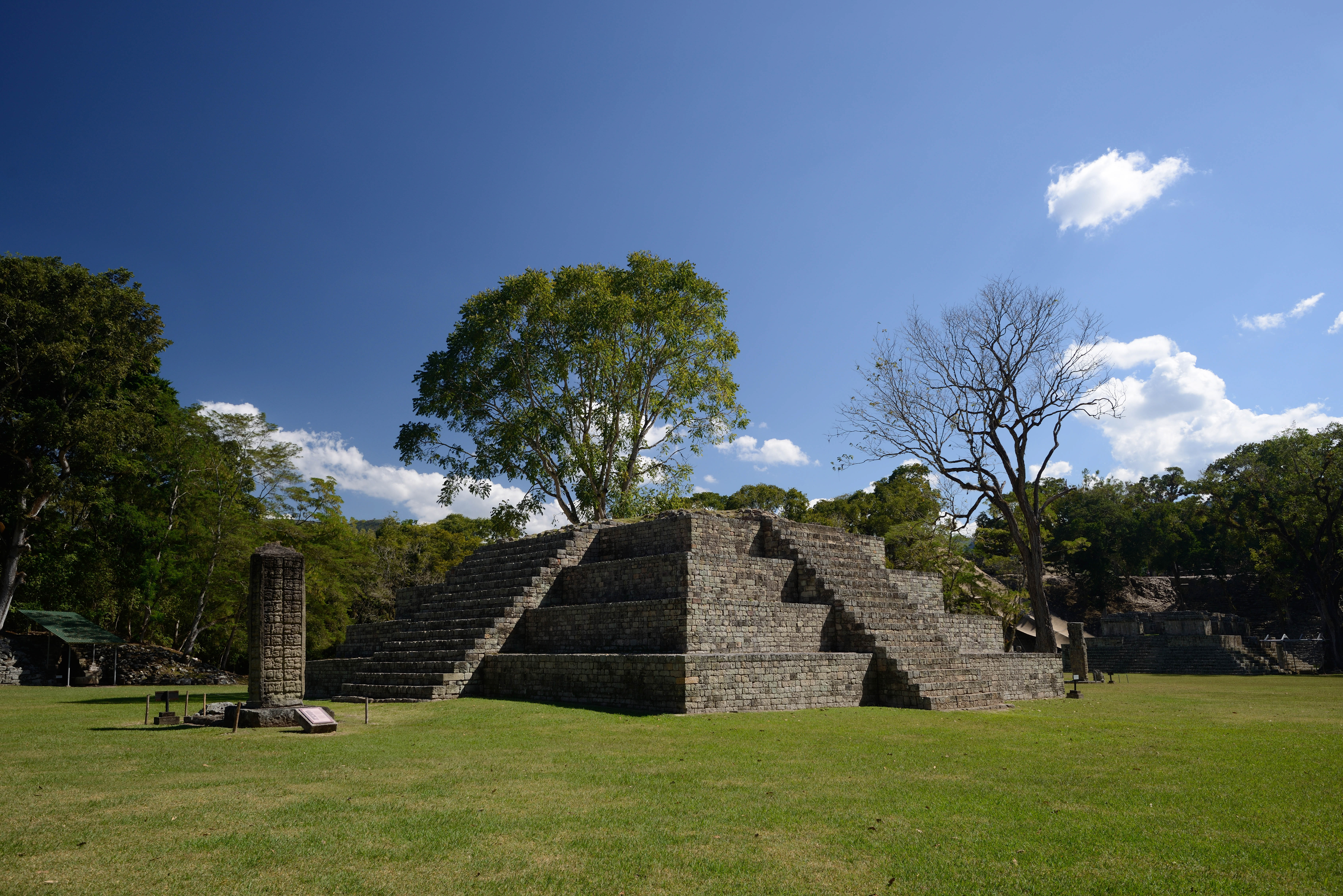 Copán, one of the most impressive Mayan ruins in Mesoamerica and lies at the eastern limit of the empire.