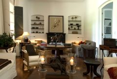 Living area in Estancia La Bamba