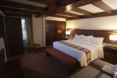 King guest room at Casa Andina in Lima, Peru