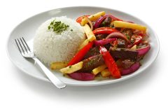 PERUVIAN DISH - LOMO SALTADO