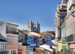 Buildings in Salvador da Bahíá, Brazil