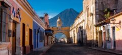 Santa Catalina Arch in Antigua, Guatemala