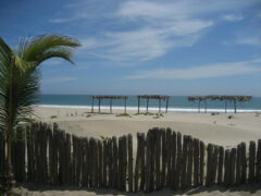 Mancora beach in Peru