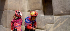 Peruvian girls in Sacred Valley