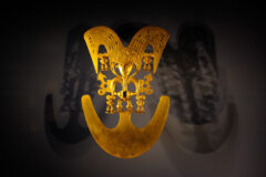 Exhibition pieces, Gold Museum, Bogota, Colombia