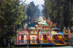 Floating gardens of Xochimilco