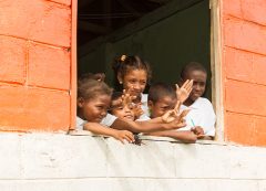 CHILDREN IN ECUADOR